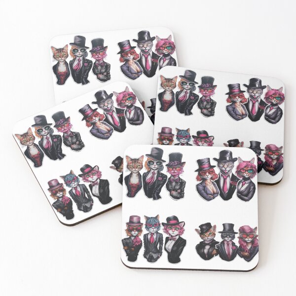 Item preview, Cats mafia sticker pack  designed and sold by Foreververypoor.