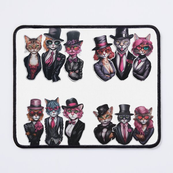 Item preview, Cats mafia sticker pack  designed and sold by Foreververypoor.