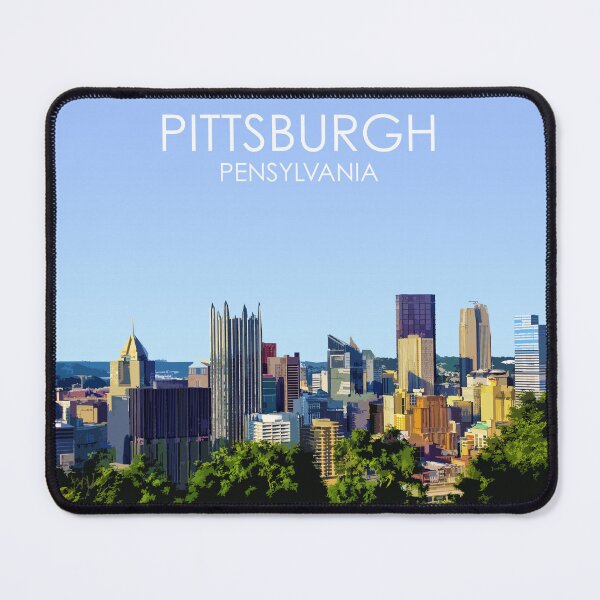 Item preview, Pittsburgh, Pensylvania, USA, Print designed and sold by summattodraw.