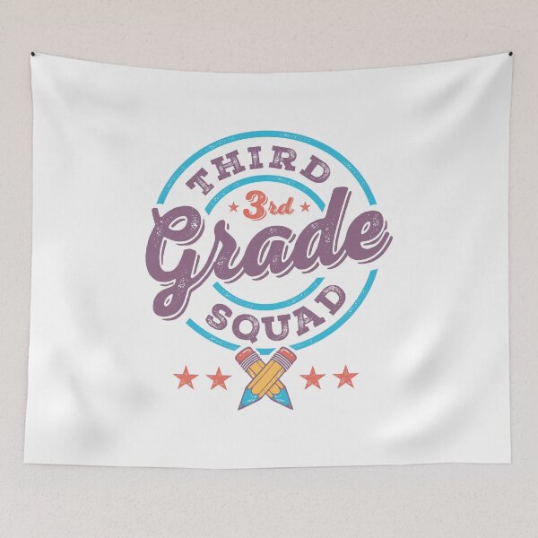 Item preview, Third 3rd Grade Squad Team Back To School Teacher Student designed and sold by cidolopez.