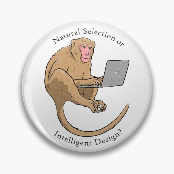 Item preview, Natural Selection or Intelligent Design? (textured version) designed and sold by toolongdidntdraw.