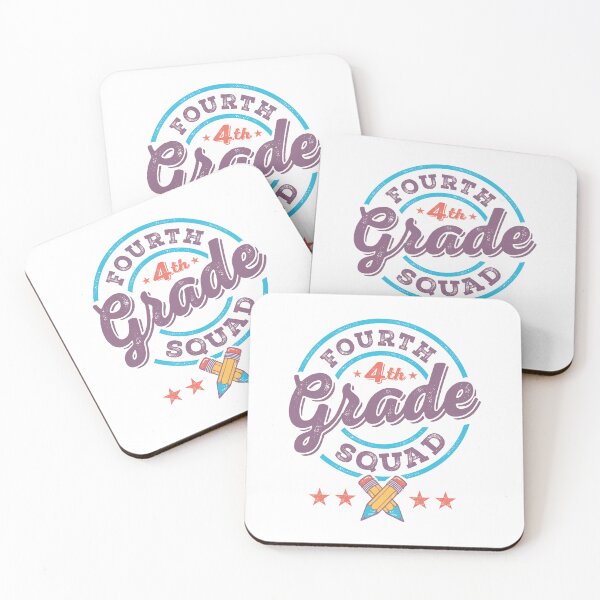Item preview, Fourth 4th Grade Squad Team Back To School Teacher Student designed and sold by cidolopez.