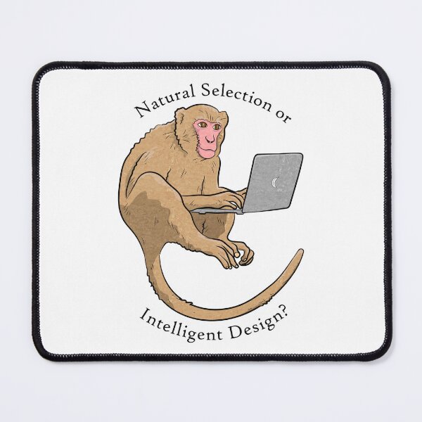 Item preview, Natural Selection or Intelligent Design? (textured version) designed and sold by toolongdidntdraw.