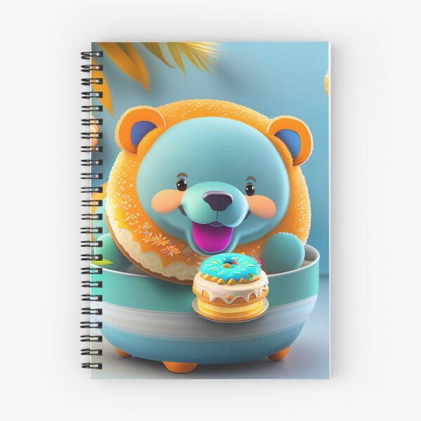 Item preview, Magical Bear loves eating donus designed and sold by Magical-bear.