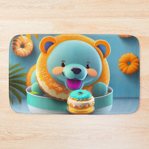 Item preview, Magical Bear loves eating donus designed and sold by Magical-bear.
