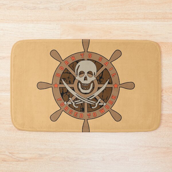 Item preview, Born to sail forced to work designed and sold by MayoVinylStore.