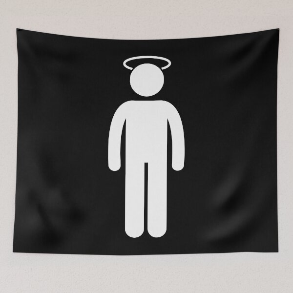 Item preview, Copy of The Saint Stick Figure (Black Version) designed and sold by Stickman--.