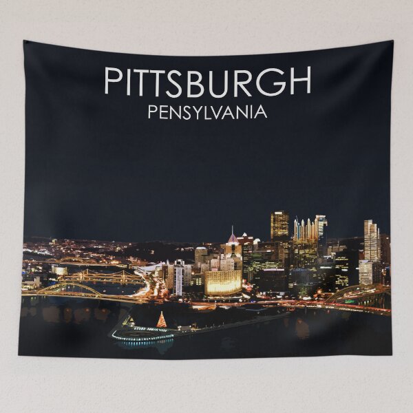 Item preview, Pittsburgh, Pensylvania, USA, Print designed and sold by summattodraw.