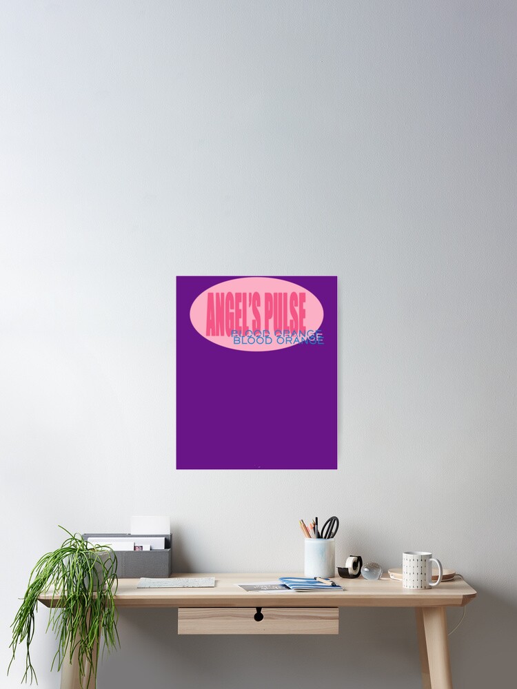Thumbnail 1 of 3, Poster, dev hynes blood orange angel's pulse designed and sold by suirptypgjb61.