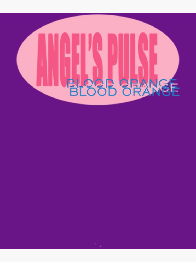 Thumbnail 3 of 3, Poster, dev hynes blood orange angel's pulse designed and sold by suirptypgjb61.