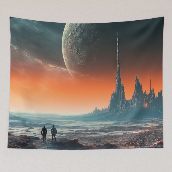 Item preview, Cosmic Quest: Exploring the Enchanting Alien Planet designed and sold by Mullet Monkey.