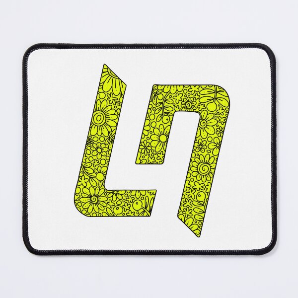 Item preview, Lando Norris 4 McLaren 2023 Formula One - floral zentangle designed and sold by aiillustrations.