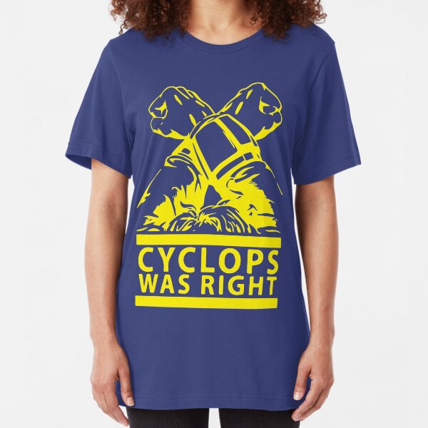 Cyclops was Right Slim Fit T-Shirt