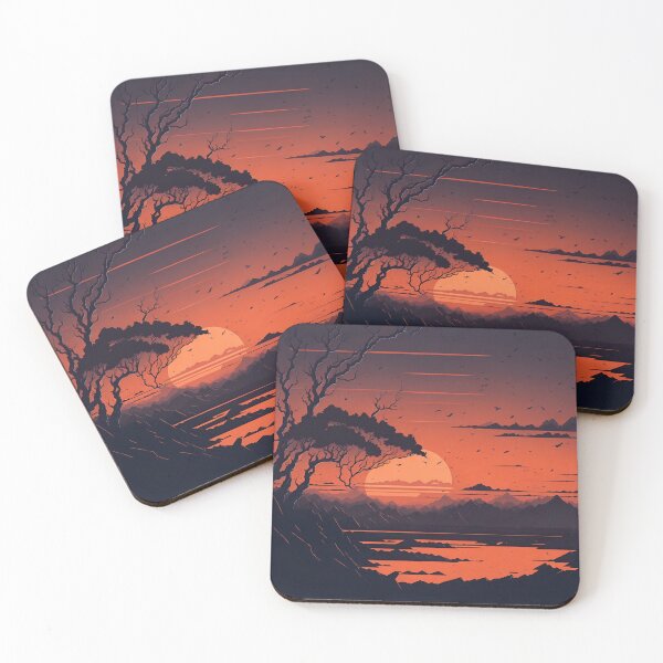 Item preview, sunset scene  designed and sold by Kazujoshi-Art.