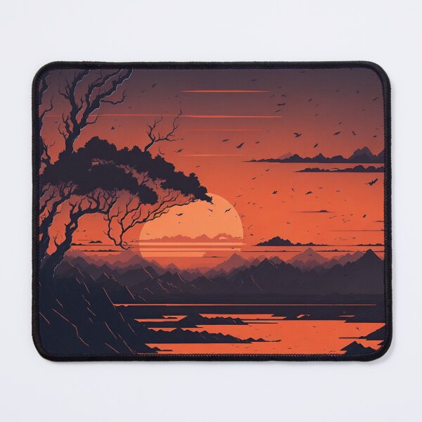 Item preview, sunset scene designed and sold by Kazujoshi-Art.