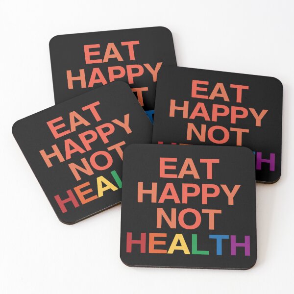 Item preview, Eat Happy Not Health designed and sold by EunsooLee.