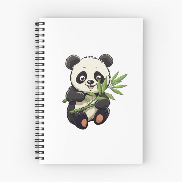 Artikelvorschau, Fröhlicher Panda mit Bambus entworfen und verkauft von SmileshareShop.