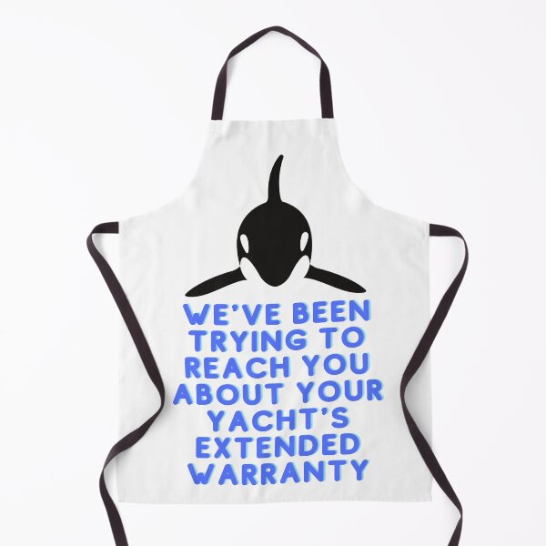 Item preview, Orca Yacht Extended Warranty Funny Joke - Killer Whales Uprising Revolution, Marine Biology, Attack designed and sold by raretshirtsuk.