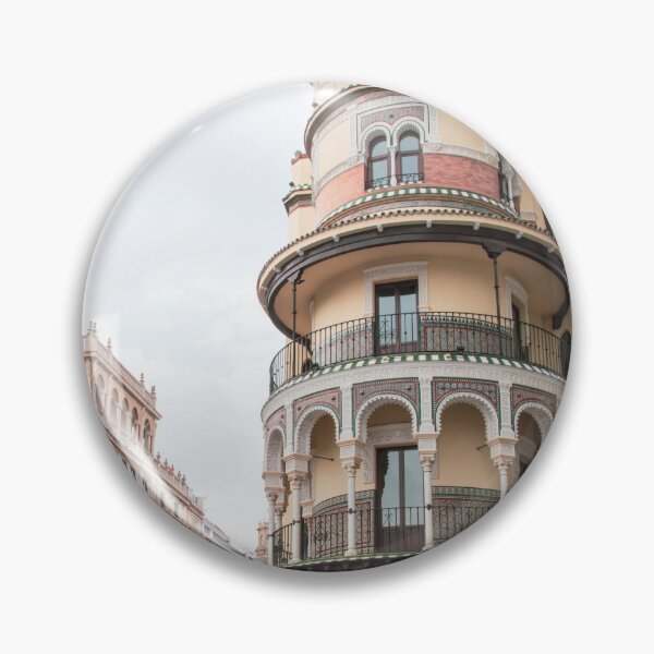 Item preview, La Adriatica Building Seville #1 #travel #wall #art designed and sold by Anita's & Bella's Art.