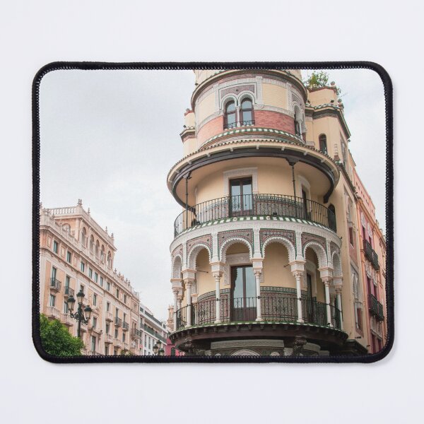 Item preview, La Adriatica Building Seville #1 #travel #wall #art designed and sold by Anita's & Bella's Art.