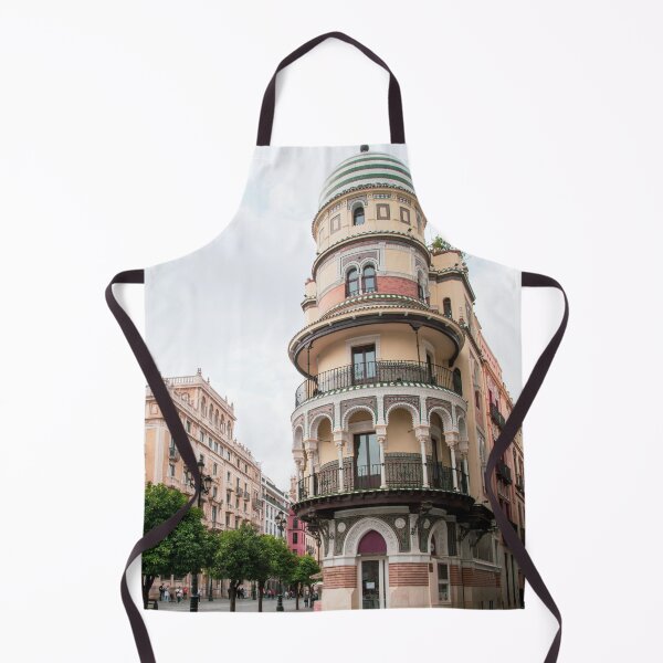 Item preview, La Adriatica Building Seville #1 #travel #wall #art designed and sold by Anita's & Bella's Art.