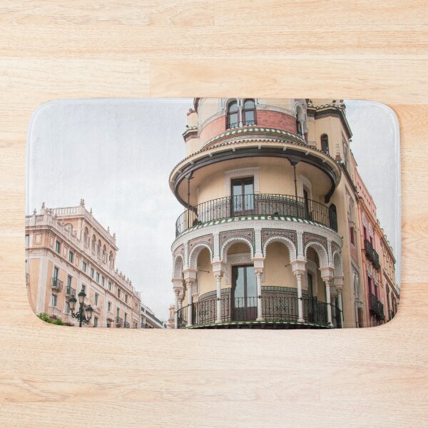 Item preview, La Adriatica Building Seville #1 #travel #wall #art designed and sold by Anita's & Bella's Art.