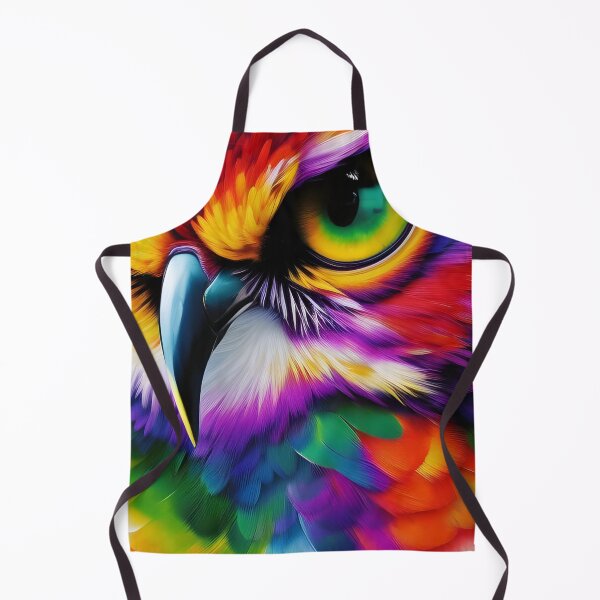 Item preview, Eye of the Colourful Owl, impasto, Ai Generated Art designed and sold by ACC .