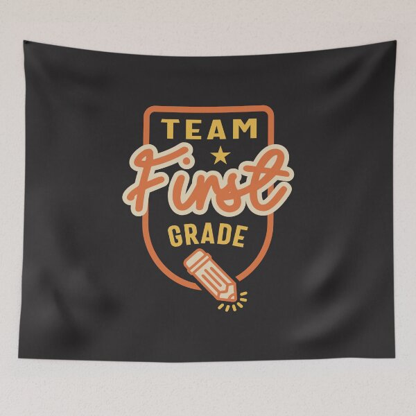 Item preview, Team First 1st Grade Teacher Student Back to School designed and sold by cidolopez.