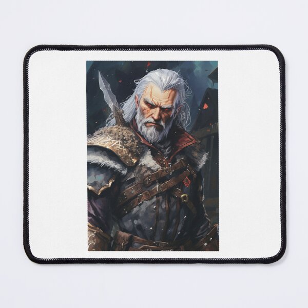 Artikelvorschau, Geralt von Rivia altes Porträt entworfen und verkauft von hanna213.