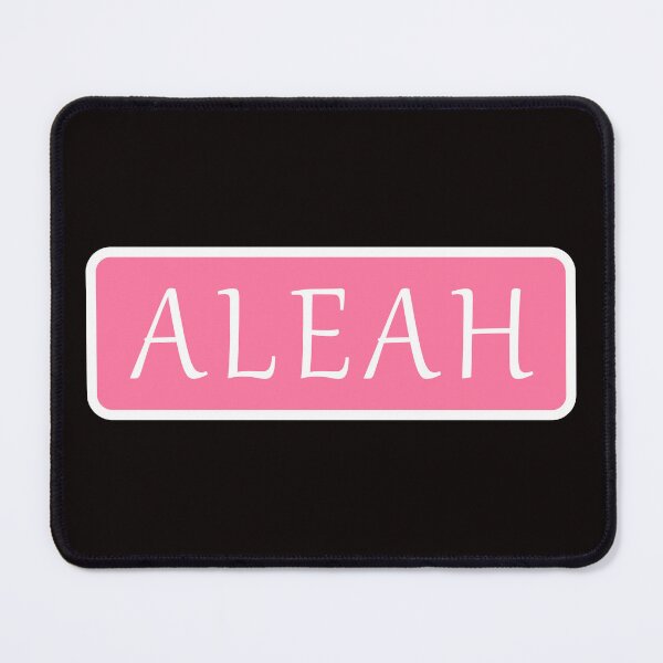 Item preview, Aleah Girls Name designed and sold by Jeallan Designs.