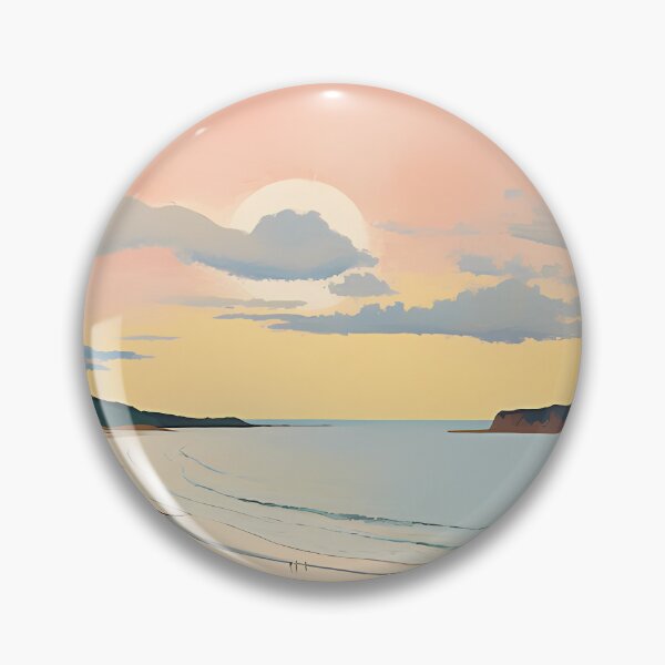 Artikelvorschau, Beach at sunset entworfen und verkauft von tropicaltee.