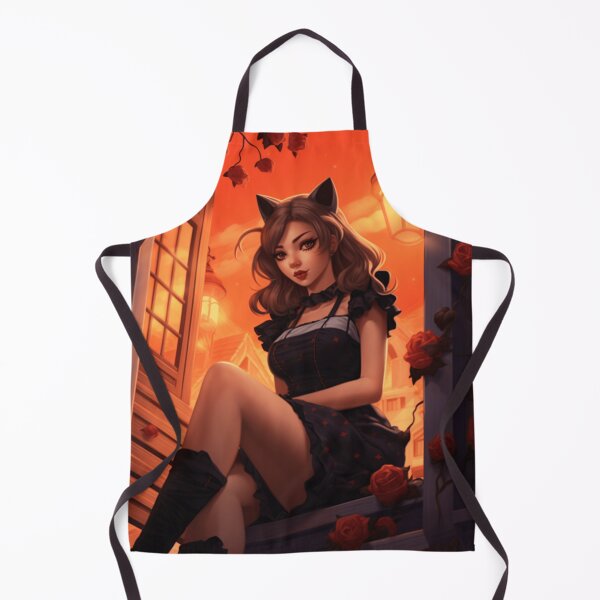Item preview, A Vintage Pin Up Anime Girl designed and sold by GoodOldVintage.