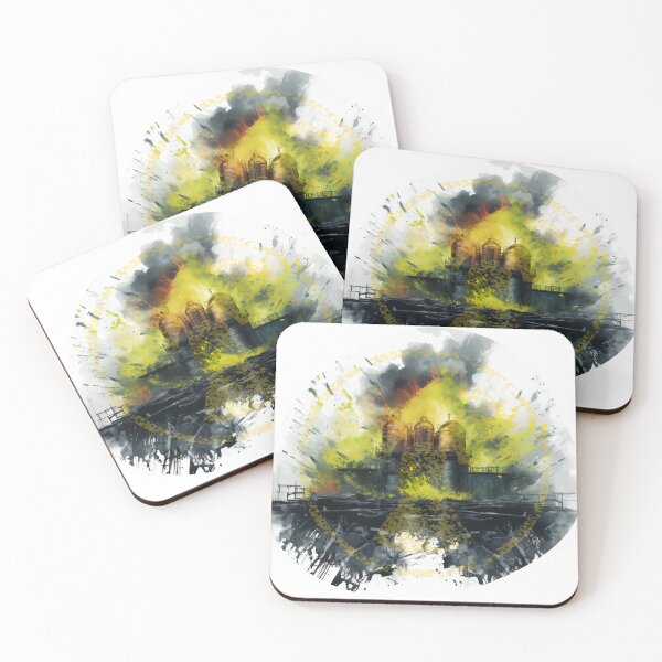 Item preview, Abstract representations of radiation designed and sold by Redjakkal.