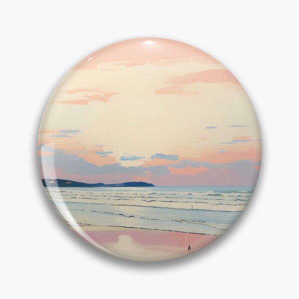 Artikelvorschau, Beach at sunset entworfen und verkauft von tropicaltee.