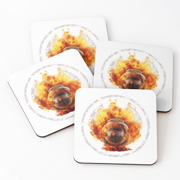 Item preview, Abstract representations of radiation Airplane Burning designed and sold by Redjakkal.