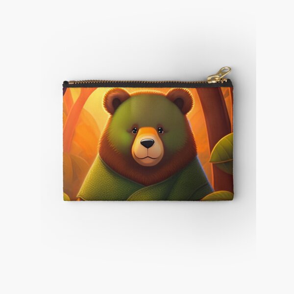 Item preview, A cute bear in the middle of Jungle  designed and sold by Magical-bear.