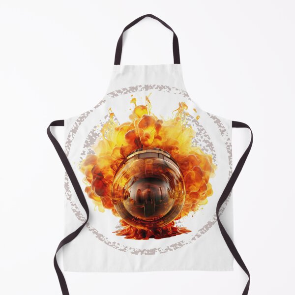 Item preview, Abstract representations of radiation Airplane Burning designed and sold by Redjakkal.