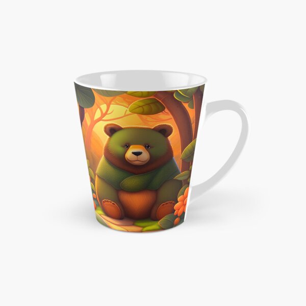 Item preview, A cute bear in the middle of Jungle  designed and sold by Magical-bear.