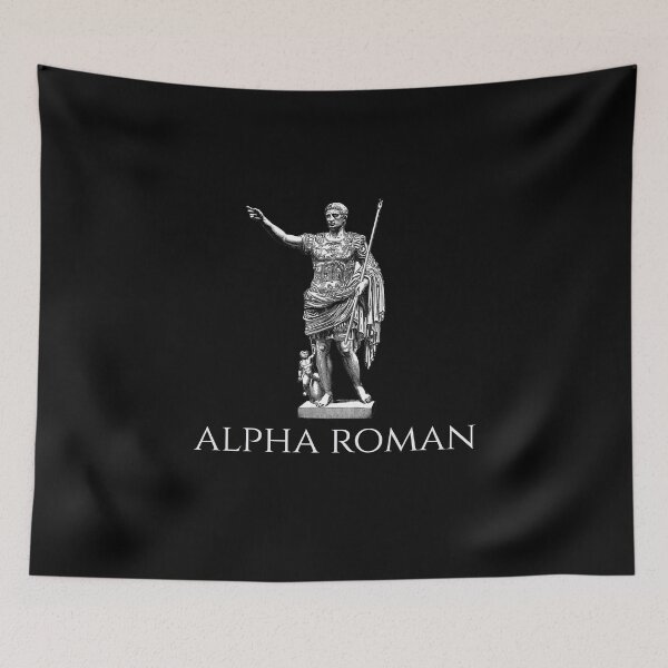 Item preview, Augustus Caesar - Alpha Roman - History Of Ancient Rome SPQR designed and sold by Styrman.