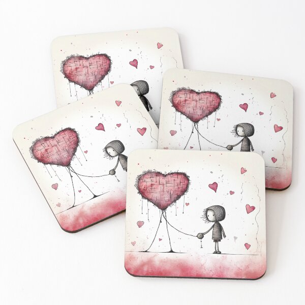 Item preview, Lone stickfigure love designed and sold by miss-keysmash.