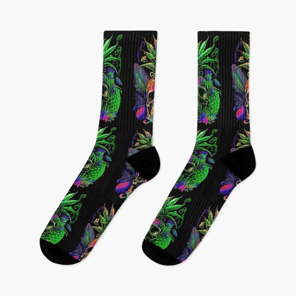 Item preview, Trippy Pineapple Skull designed and sold by MindWave THC.