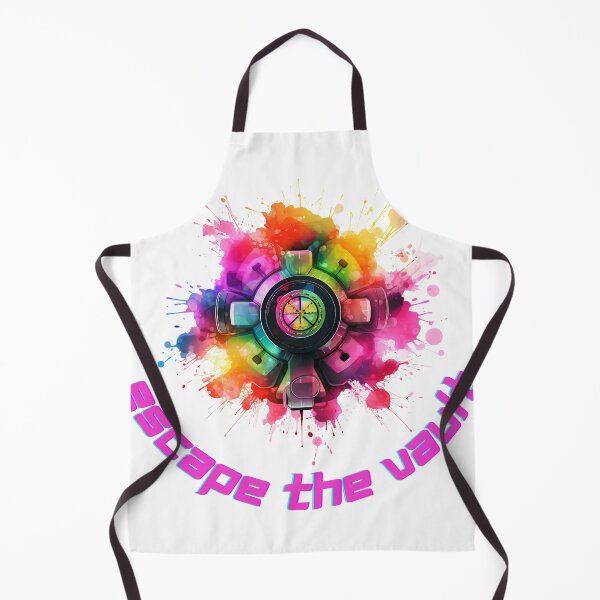Item preview, Escape the Vault, vault covered in color blotches  designed and sold by Redjakkal.