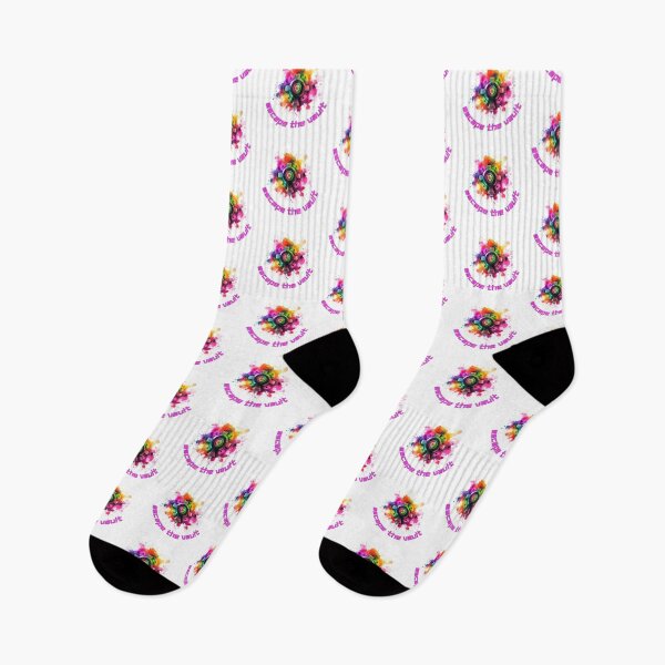 Item preview, Escape the Vault, vault covered in color blotches  designed and sold by Redjakkal.