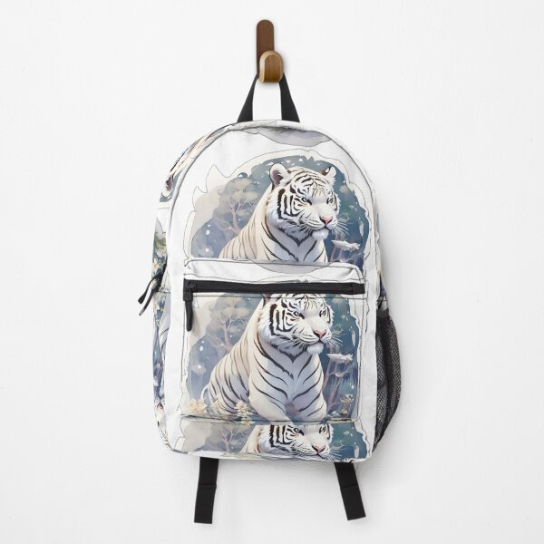 Item preview, cute white tiger designed and sold by AP.