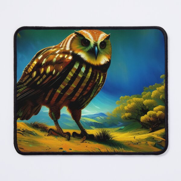 Item preview, Giant Brown Owl, impasto, Ai Generated Art  designed and sold by ACC .