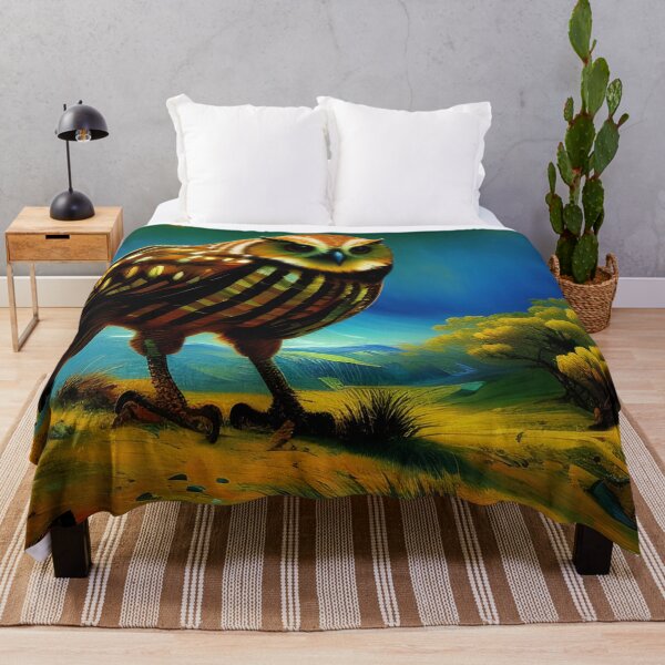 Item preview, Giant Brown Owl, impasto, Ai Generated Art  designed and sold by ACC .
