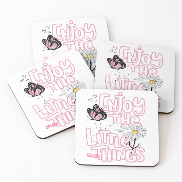 Item preview, enjoy the little things in life positive aesthetic  designed and sold by Loveartse.