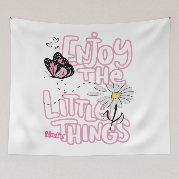 Item preview, enjoy the little things in life positive aesthetic  designed and sold by Loveartse.