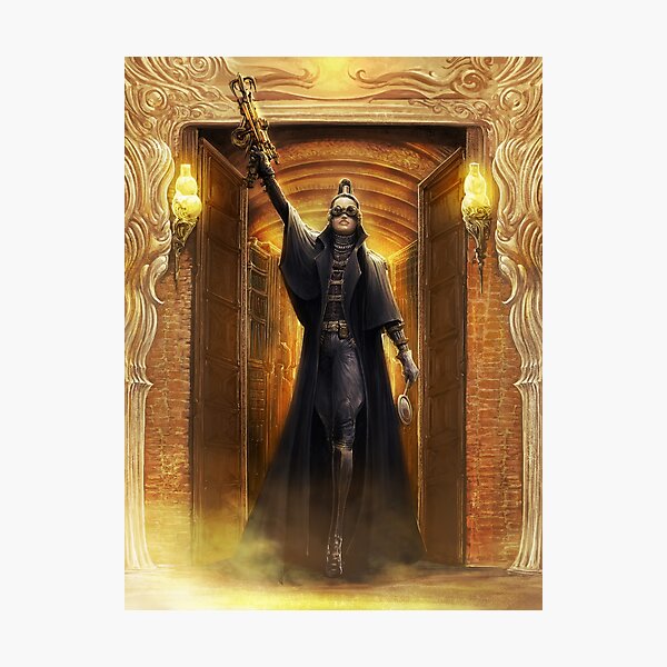 Steampunk Detective Photographic Print