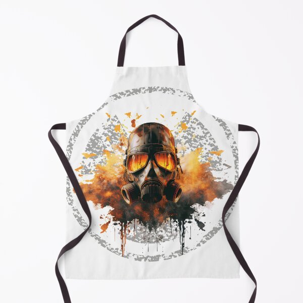 Item preview, Radiation and Mask with fire designed and sold by Redjakkal.